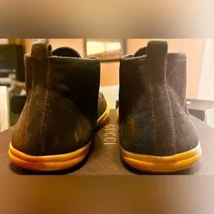 PRADA Dark Brown Suede Chukka Sneaker | Size 9.5 Prada | Shoes | Prada Dark Brown Suede Chukka Sneaker Size  main image 4